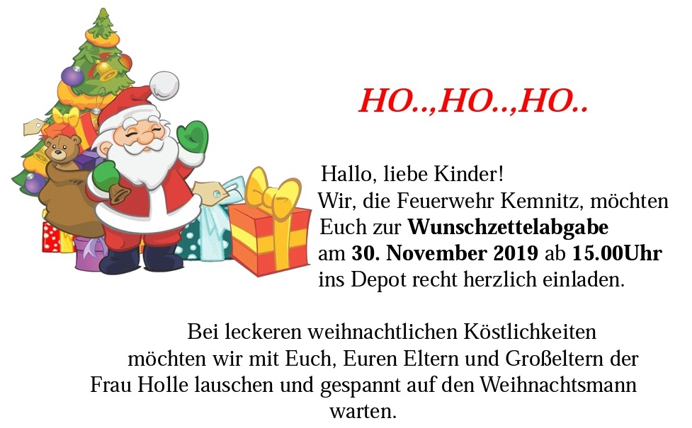 Weihnachten Feuerwehr Kemnitz Weihnachten Feuerwehr Kemnitz